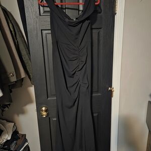 Windsor Black One Shoulder Dress